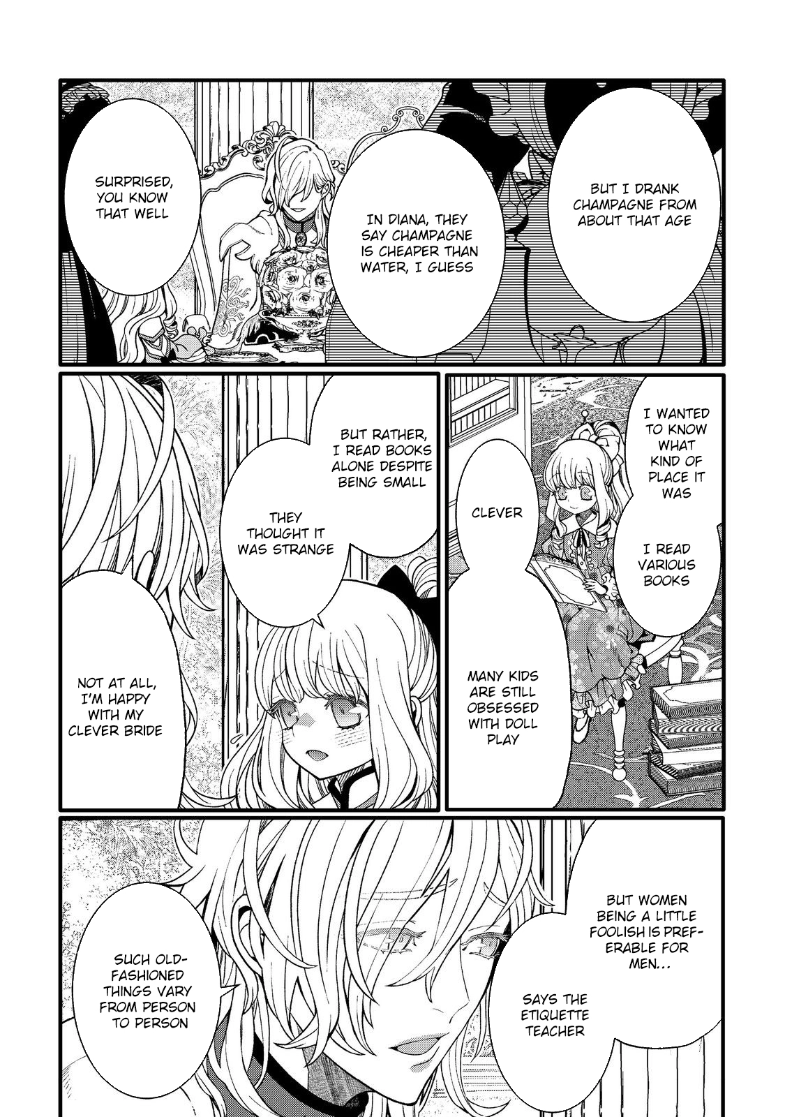 At Five Years Old, I Became the Dragon Prince’s Bride. Chapter 2 Page 13
